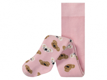 Колготки 074-80 см (6-12 months)   махрові для дівчинки Lupilu 427356 рожевий 90346