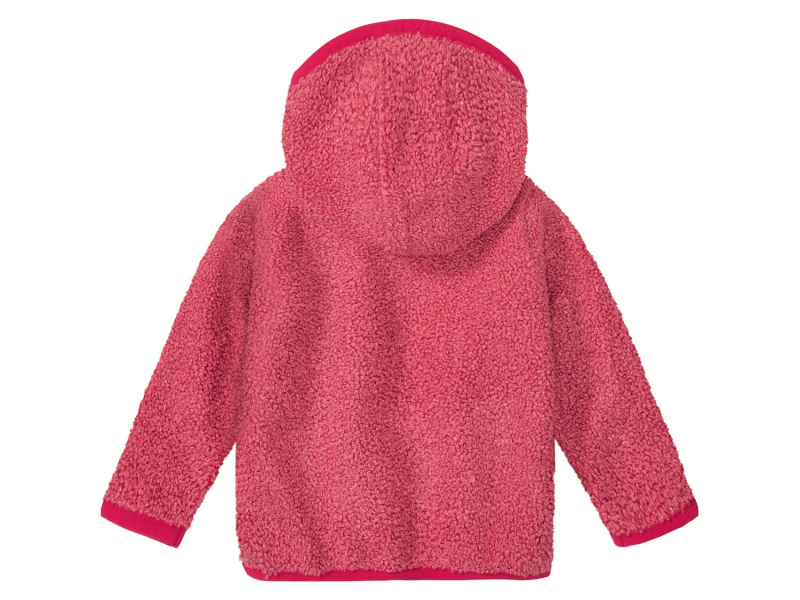 Куртка демісезонна 062-68 см (2-6 months)   флісова для дівчинки Lupilu 379416 рожевий 89391
