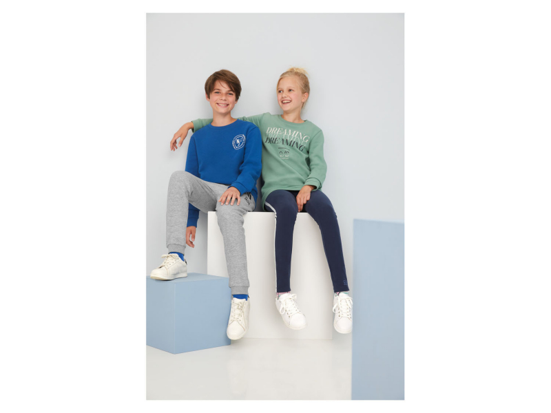 Спортивні штани двунитка для дівчинки s.Oliver 405814 152 см (11-12 years) темно-синій  89652