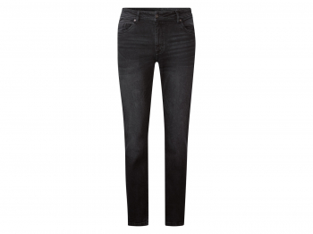 Джинси 48,M  Slim Fit приталеного крою для чоловіка Livergy 408910 чорний 89900
