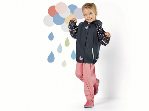 Куртка-дощовик  для дівчинки Lupilu 307991 122-128 см (6-8 years) темно-синій 64167