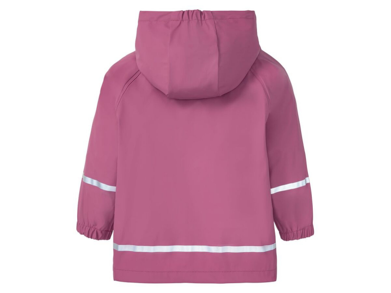 Куртка-дощовик  для дівчинки Lupilu 342889 122-128 см (6-8 years) рожевий 65196