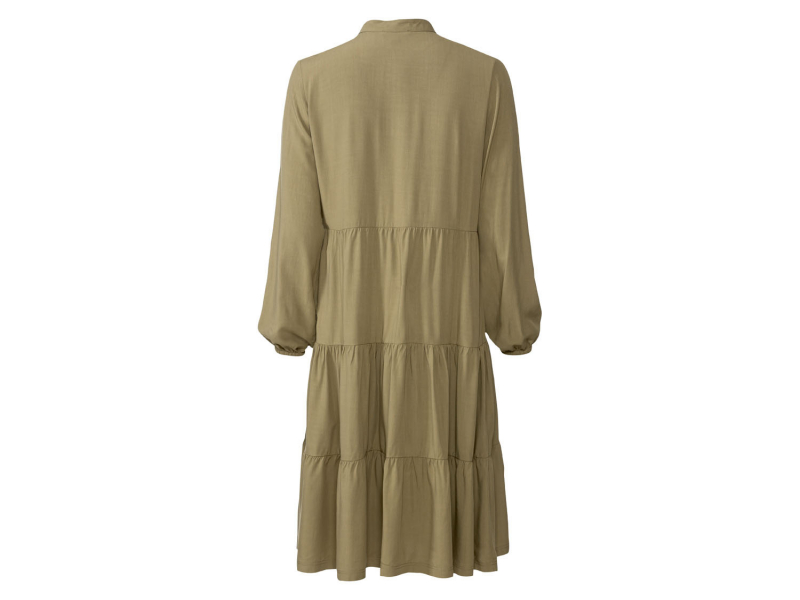 Сукня-плаття (звич.) міді вільного крою для жінки Esmara 405072 36 / S (EU) хакі  84717