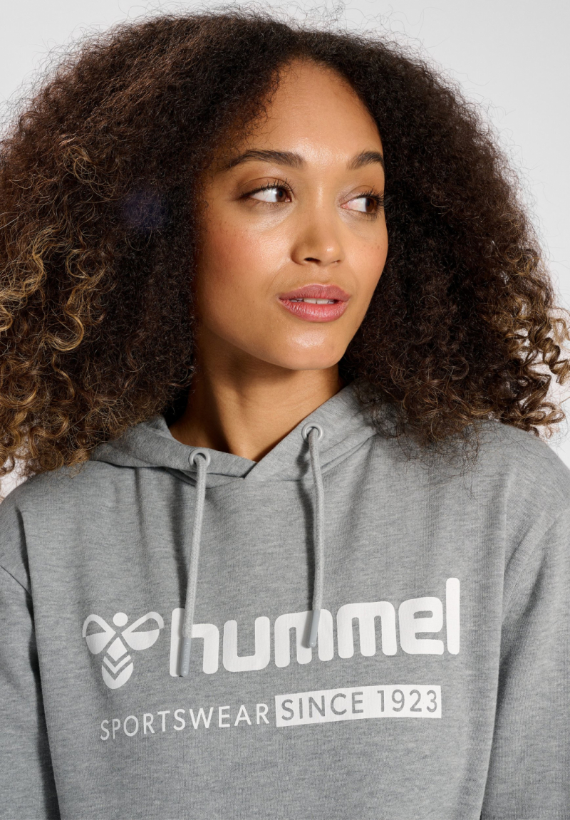 Худі з начосом для жінки Hummel 220762 42 / XL сірий  83859