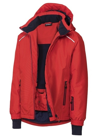 Термо-куртка 122-128 см (6-8 years)   мембранна (3000мм) для хлопчика Crivit 314042 червоний 61475