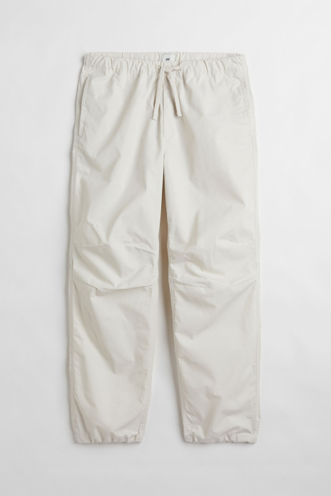 Спортивні штани Joggers для чоловіка H&amp;M 0996081-003 36 / S білий  80330