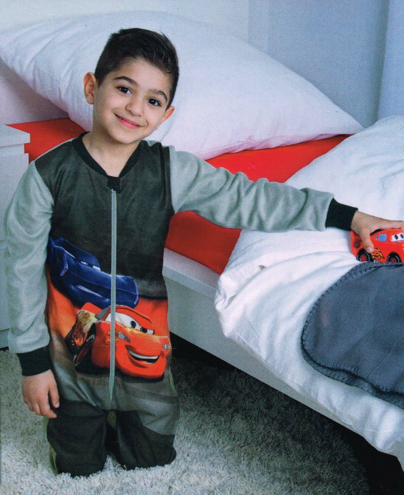 Піжама кігурумі 110-116 см (4-6 years)   флісова для хлопчика Disney 297302 графітовий 72671