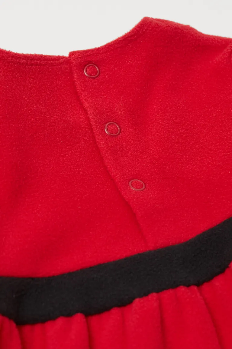 Костюм 062-68 см (2-6 months)   (сукня і шапочка) для дівчинки H&amp;M 0786207-001 червоний 80267
