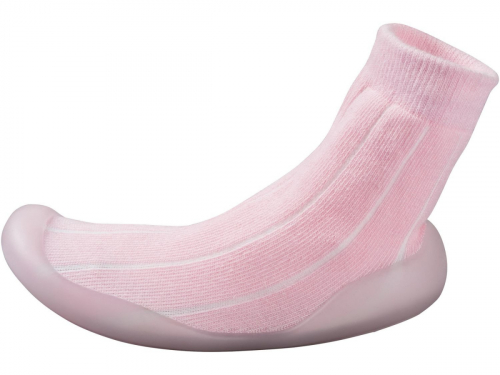 Шкарпетки-капці    з антиковзною гнучкою підошвою для дівчинки Lupilu 332335 розмір взуття 26/27 рожевий 67451