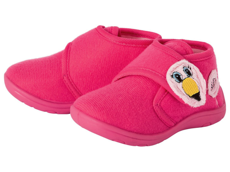 Текстильні капці  для дівчинки Lupilu 347235 розмір взуття 26 малиновий (темно-рожевий) 64134