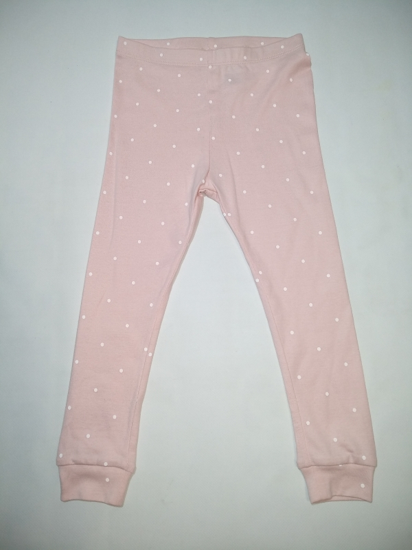 Штани  для дівчинки H&amp;M 0715522 092 см (18-24 months) рожевий 58323