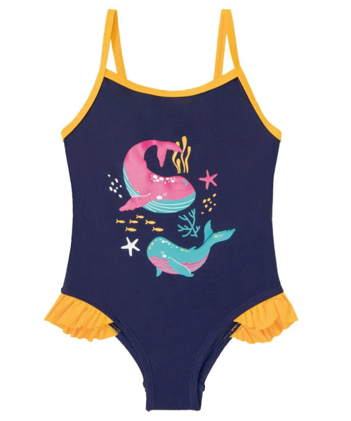 Купальник закритий 098-104 см (2-4 years) з рюшами для дівчинки Lupilu 348073 темно-синій 73835 Купальник закритий 098-104 см (2-4 years) з рюшами для дівчинки Lupilu 348073 темно-синій 73835