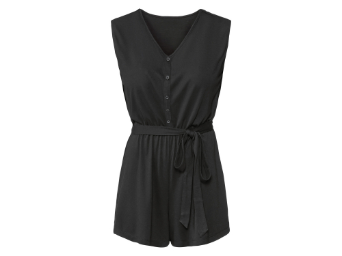 Комбінезон (звич.) з віскозою для жінки Esmara 406627 34 / XS чорний 87822 Комбінезон (звич.) з віскозою для жінки Esmara 406627 34 / XS чорний 87822