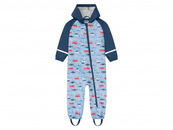 Комбінезон-дощовик 074-80 см (6-12 months)   водовідштовхувальний та вітрозахисний для хлопчика Lupilu 370672 блакитний 82658