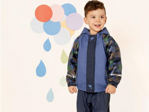 Куртка-дощовик  для хлопчика Lupilu 301779 110-116 см (4-6 years) синій 66281