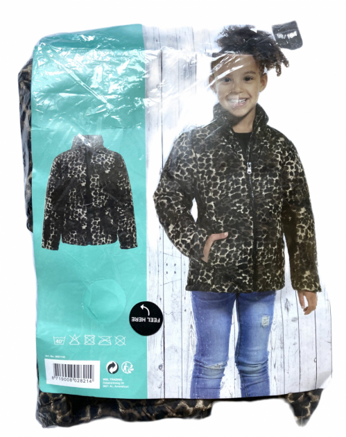 Куртка демісезонна 122-128 см (6-8 years)   водовідштовхувальна та вітрозахисна для дівчинки Action 3001143 коричневий 66317