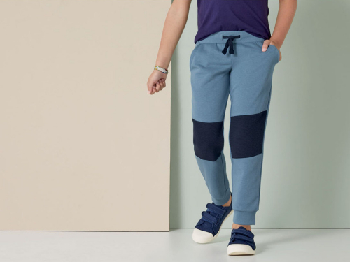 Спортивні штани двунитка для хлопчика Pepperts 370530 122-128 см (6-8 years) синій 73163