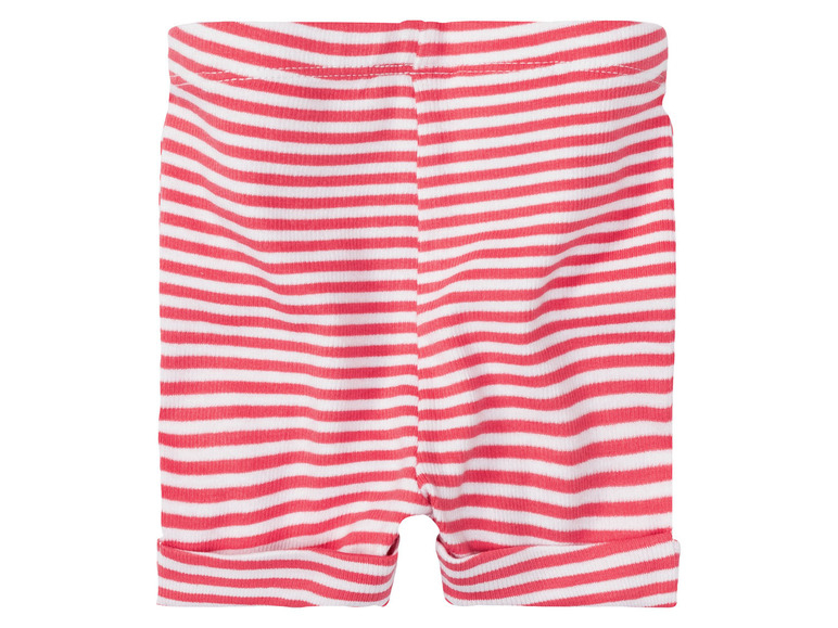 Шорти 074-80 см (6-12 months)   набір 2 шт. бавовняні для дівчинки Lupilu 375003 Різнобарвний 90332