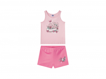Костюм (звич.) (майка і шорти) для дівчинки Disney 373342-1 110-116 см (4-6 years) рожевий  90608