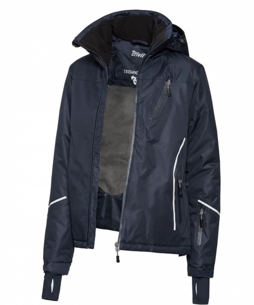 Термо-куртка 36,S   мембранна (3000мм) для жінки Crivit 314059 темно-синій 69340