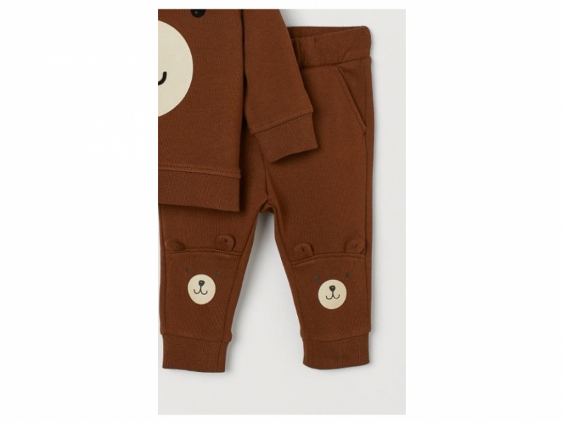 Штани  для хлопчика H&amp;M 0791589001 098 см (2-3 years) коричневий 58829