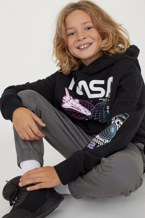 Штани для хлопчика H&M 0733319001 164 см (13-14 years) сірий 59215 Штани для хлопчика H&M 0733319001 164 см (13-14 years) сірий 59215
