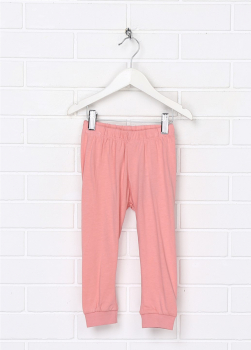 Піжамні штани 062 см (2-3 months)   бавовняні для дівчинки H&amp;M 0743932004 рожевий 63549