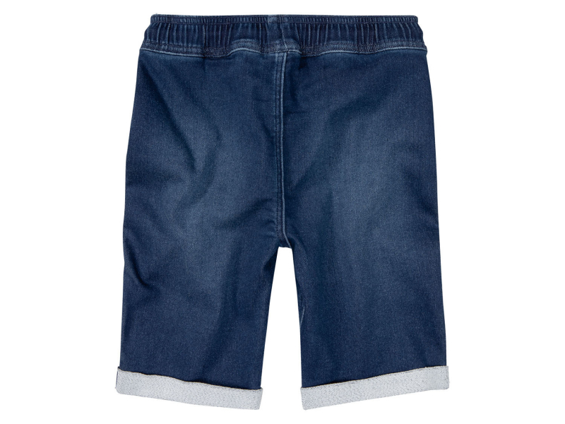Шорти джинсові з відворотами для хлопчика Pepperts 371877 134 см (8-9 years) синій  81042