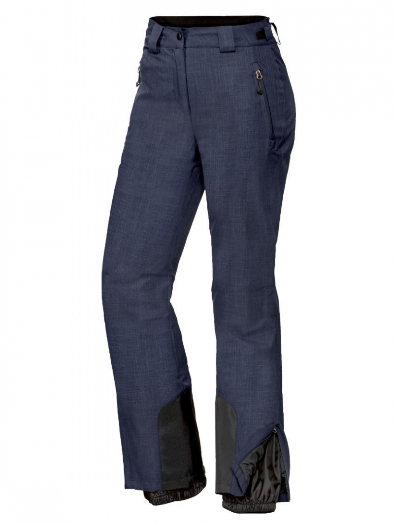 Гірськолижні штани 38,M   мембранні (3000мм) для жінки Crivit 335156 темно-синій 72640