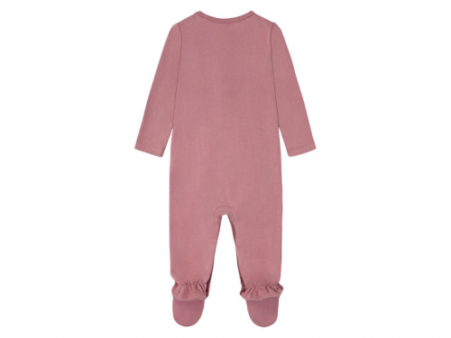 Чоловічок бавовняний на кнопках для дівчинки Lupilu 372615 080 см (9-12 months) рожевий  90195