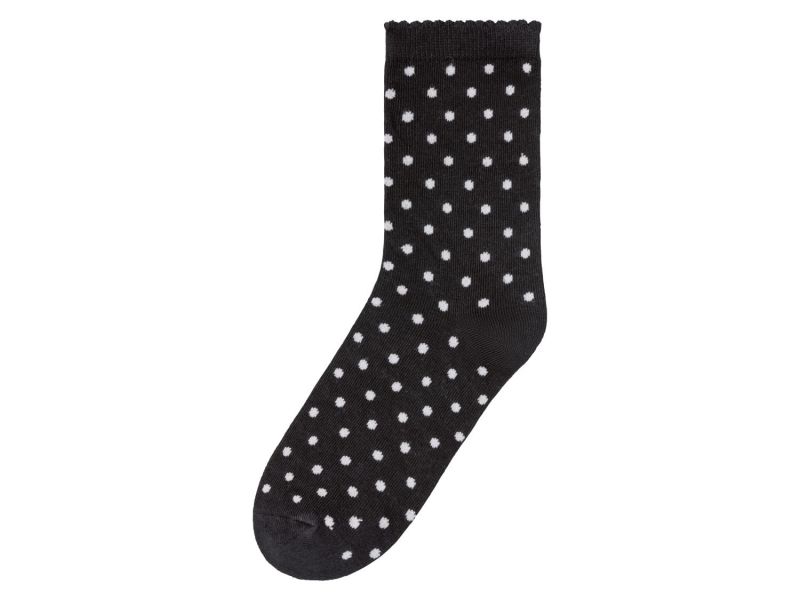 Шкарпетки бавовняні для жінки Pepperts 375126 розмір взуття 35-38 (11-16 years) чорний 73596