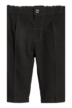 Штани   Regular Fit класичні для хлопчика H&amp;M 0424878001 074 см (6-9 months) чорний 57020