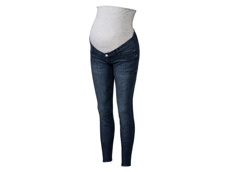 Джинси 34,XS  Skinny для вагітних для жінки Esmara 325640 темно-синій 82054