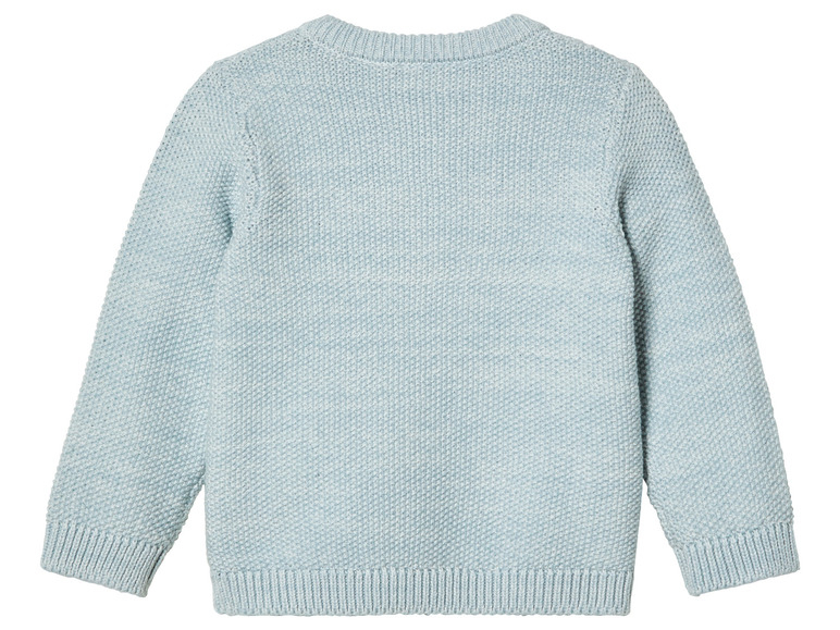 Кофта 086-92 см (12-24 months)   на гудзиках для хлопчика Lupilu 450720 блакитний 90284