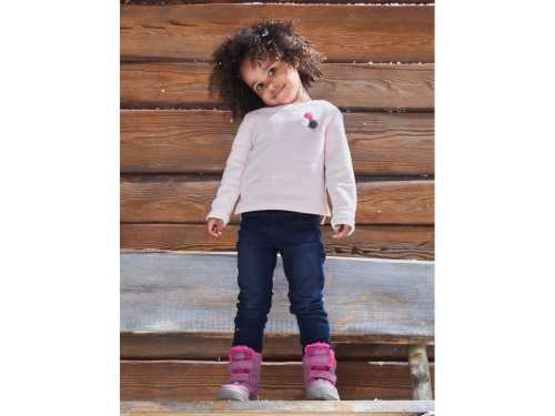 Черевики термо Gore-Tex високі на липучці для дівчинки Lupilu 363446 розмір взуття 26 малиновий (темно-рожевий) 72477