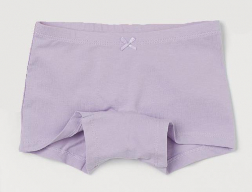 Трусики 122-128 см (6-8 years) -боксери однотонні для дівчинки H&M 0690054009 фіолетовий 58309 Трусики 122-128 см (6-8 years) -боксери однотонні для дівчинки H&M 0690054009 фіолетовий 58309