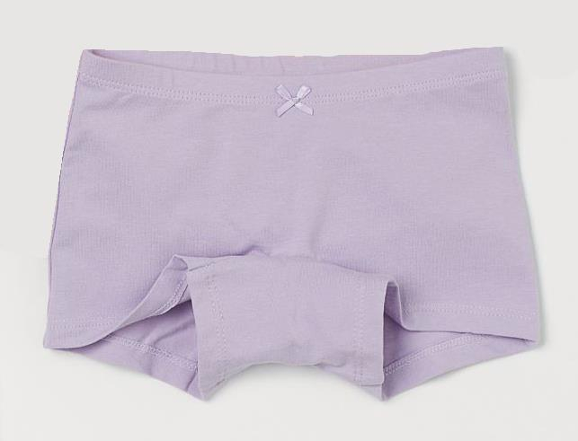 Трусики 122-128 см (6-8 years)   -боксери однотонні для дівчинки H&amp;M 0690054009 фіолетовий 58309
