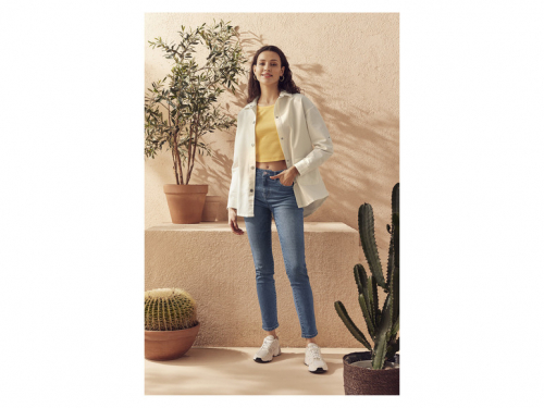 Джинси 46,L Skinny з високою посадкою вузькі для жінки Esmara 440669 блакитний 89677 Джинси 46,L Skinny з високою посадкою вузькі для жінки Esmara 440669 блакитний 89677