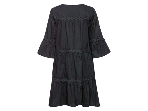 Сукня-плаття (звич.) рукав 3/4 для жінки Esmara 371372 34 / XS чорний 87294 Сукня-плаття (звич.) рукав 3/4 для жінки Esmara 371372 34 / XS чорний 87294