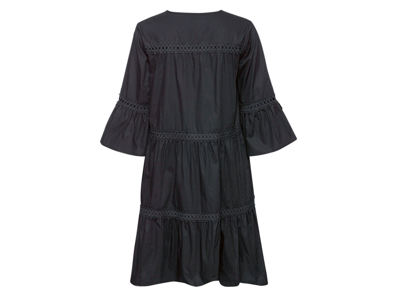 Сукня-плаття (звич.) рукав 3/4 для жінки Esmara 371372 34 / XS чорний  87294