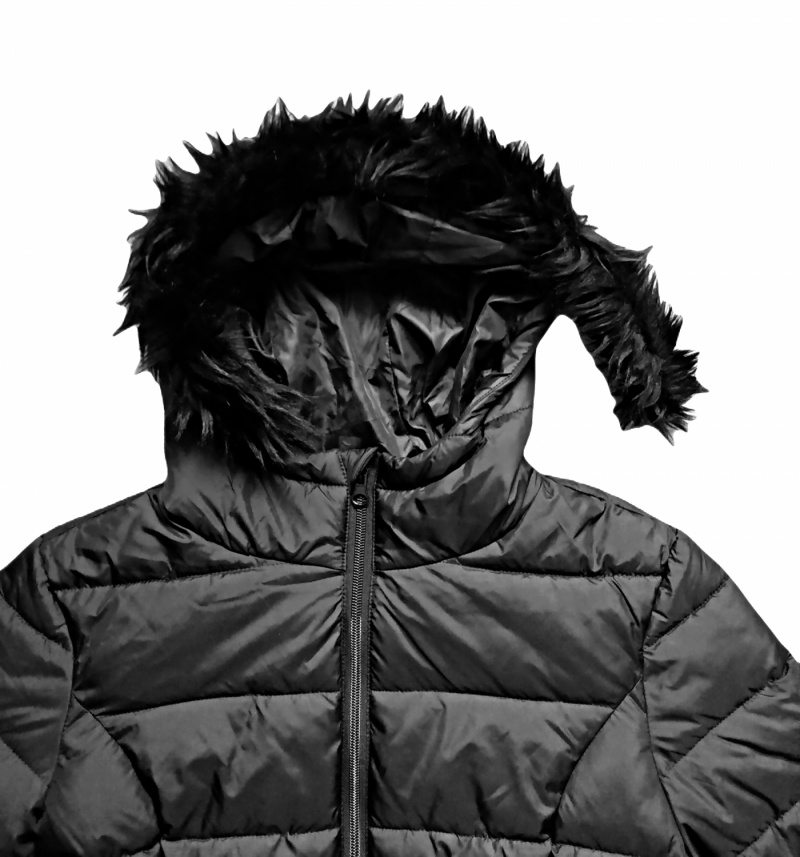 Зимова куртка S   водовідштовхувальна та вітрозахисна для жінки Esmara 395816 чорний 72646