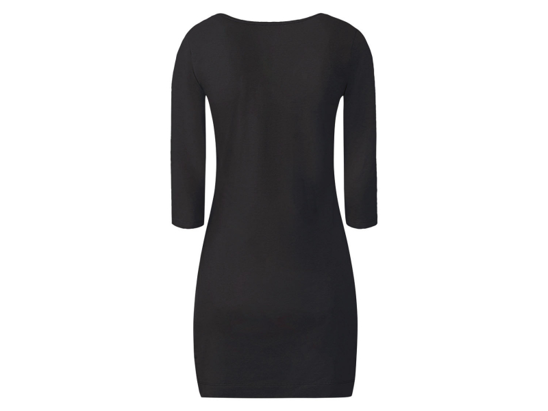 Футболка-лонгслів рукав 3/4 для жінки Esmara 379690 34 / XS чорний  89027