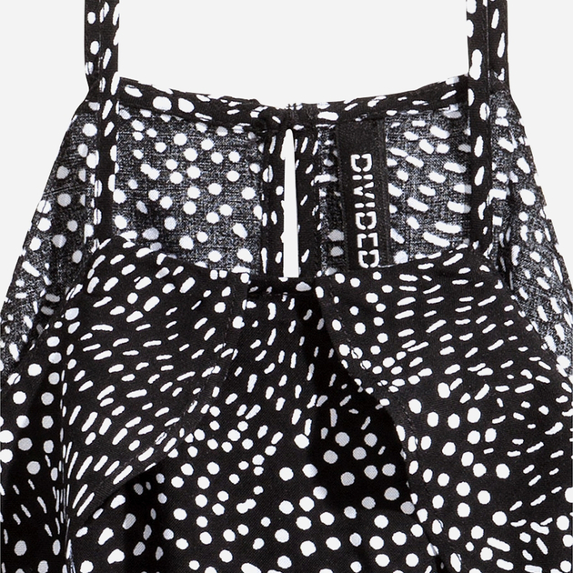 Топ без рукавів для жінки H&amp;M 0480106-5 34 / XS (EU) чорно-білий  82817