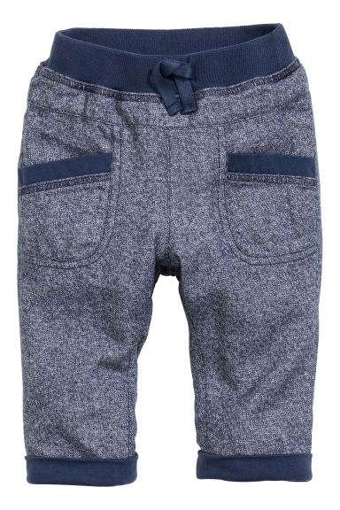 Штани  для хлопчика H&amp;M 0342498001 092 см (18-24 months) синій 65979