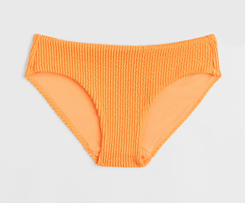 Плавки 134-140 см (8-10 years)   в рубчик для дівчинки H&amp;M 1035100-005 помаранчевий 92103