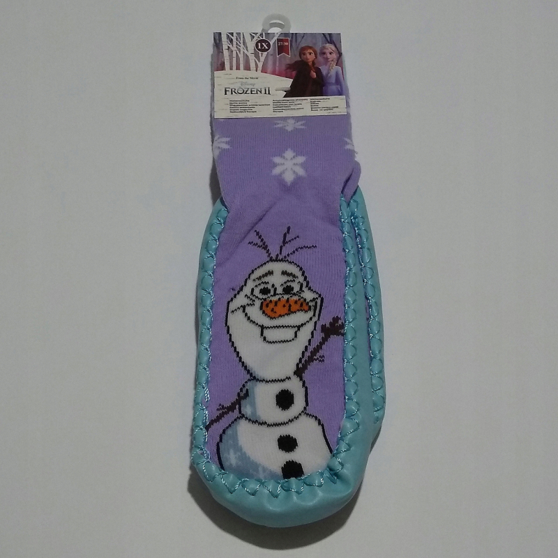 Шкарпетки-капці  для дівчинки Disney 939518 розмір взуття 27-30 (4-6 years) фіолетовий 68711