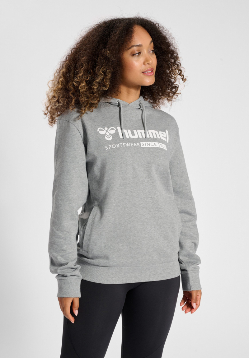 Худі з начосом для жінки Hummel 220762 42 / XL сірий  83859