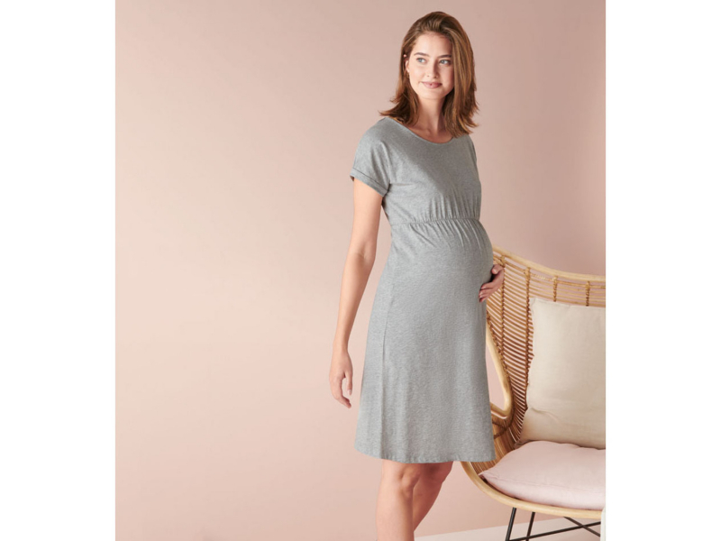 Плаття M   для вагітних для жінки Esmara 371078 сірий 82080