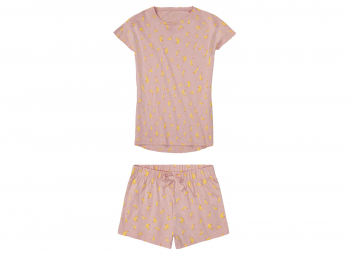 Піжама (футболка і шорти) для дівчинки Pepperts 409979 134-140 см (8-10 years) рожевий  81542