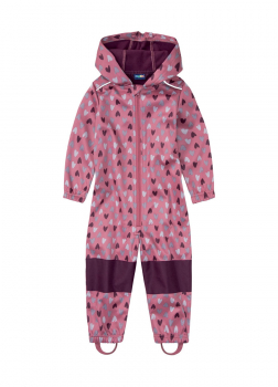 Комбінезон-дощовик 074-80 см (6-12 months)   Softshell / Софтшелл для дівчинки Lupilu 378007 рожевий 78603